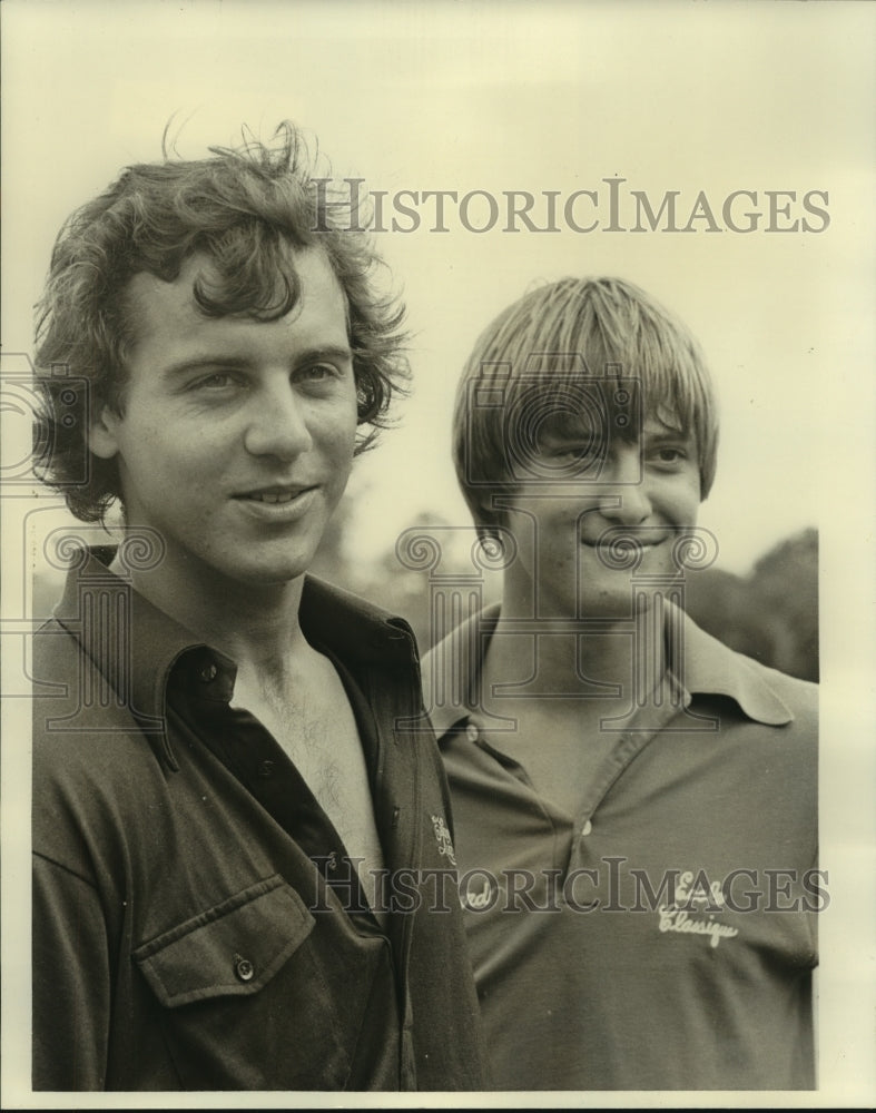 1976 Press Photo Warren Kevar of Houston and Richard Loeb of New Orleans.- Historic Images