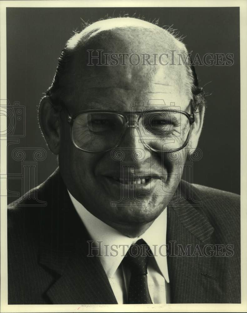 1985 Press Photo Former Green Bay Packers&#39; middle linebacker Ray Nitschke. - Historic Images