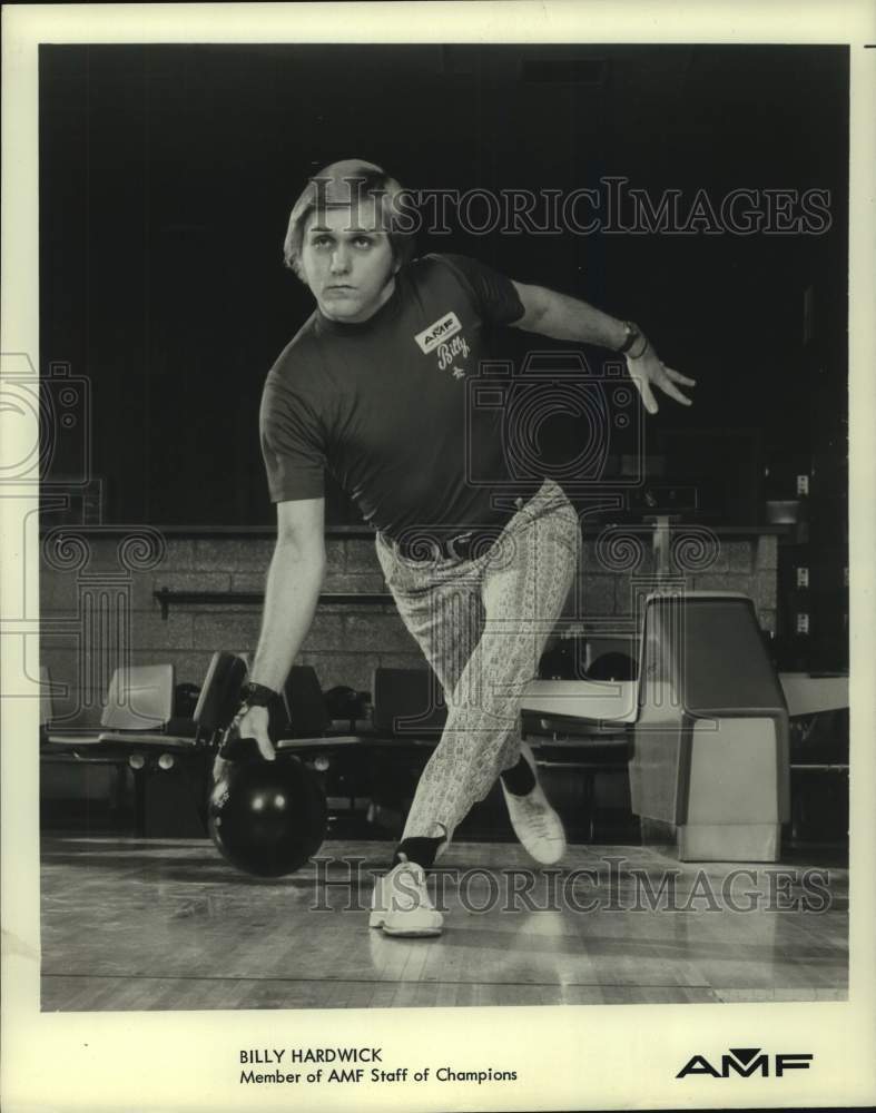 1974 Press Photo Pro bowler and AMF Staff of Champions Billy Hardwick- Historic Images