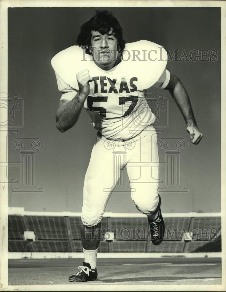 1973 Press Photo University of Texas football player Bob Tresch. - hcs11843 - Historic Images