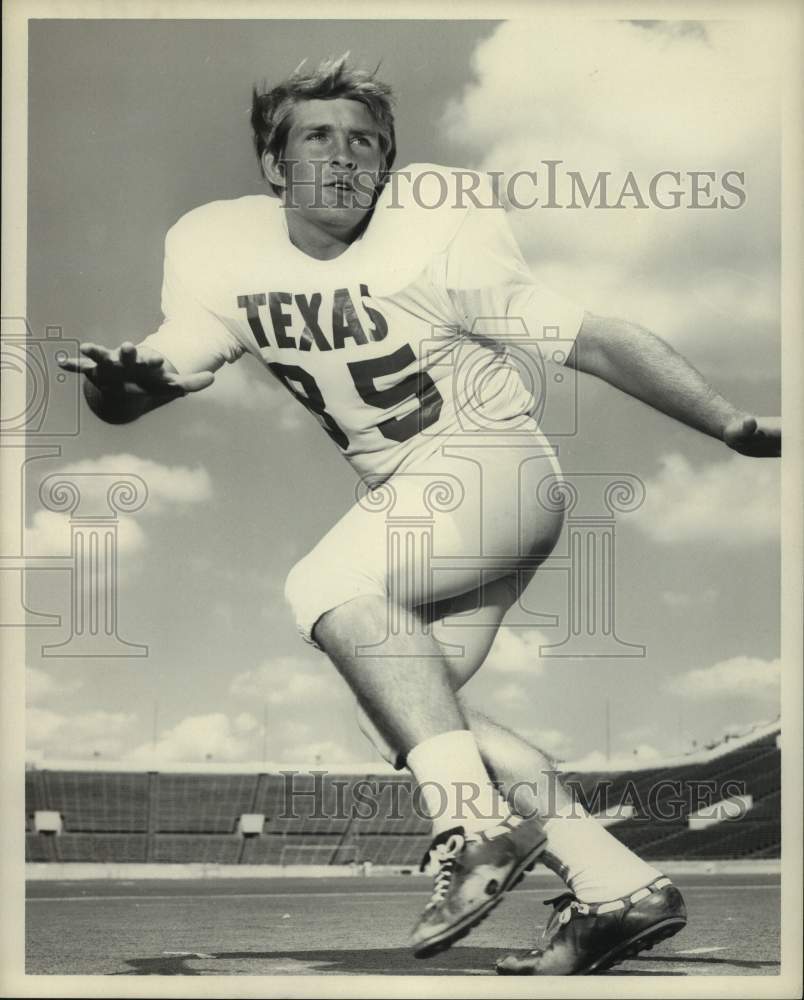 1972 Press Photo University of Texas football player Sherman Lee. - hcs12037 - Historic Images