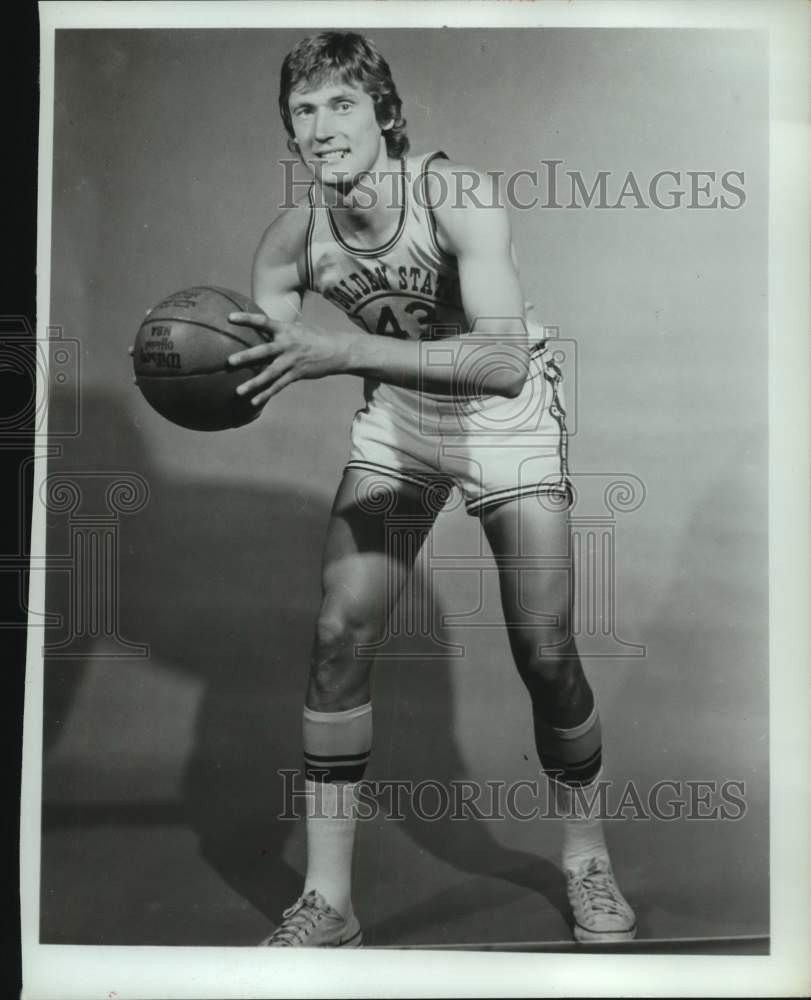 1973 Press Photo Golden State Warriors&#39; basketball player Clyde Lee. - Historic Images