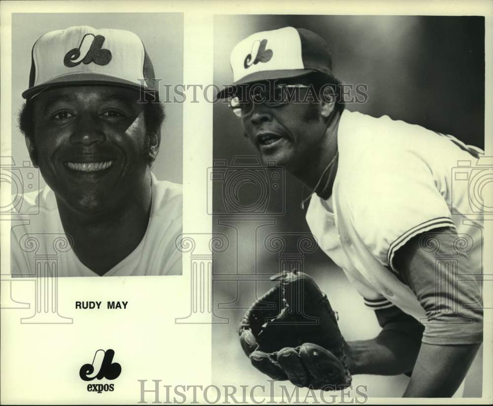 1980 Press Photo Montreal Expos baseball player Rudy May. - hcs12752- Historic Images