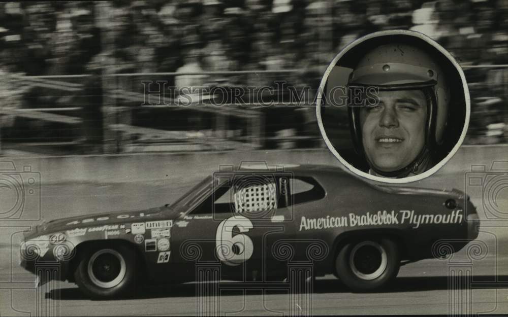 1971 Stock Car driver Pete Hamilton. - Historic Images