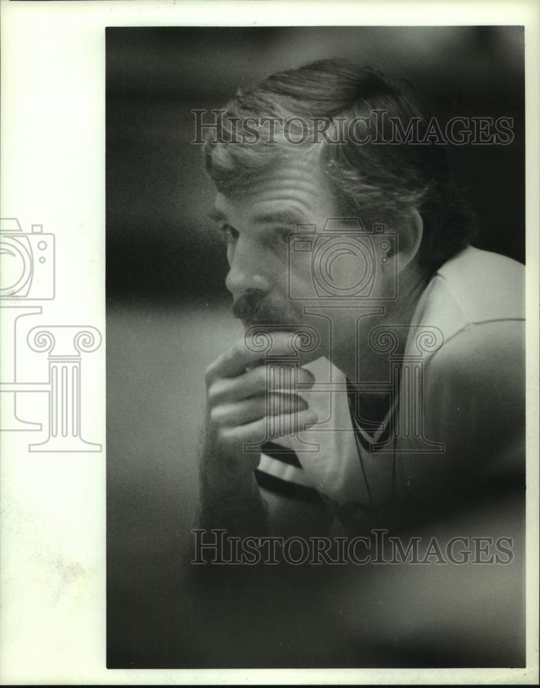 1988 US Olympic Womens Gymnastics coach Don Peters. - Historic Images