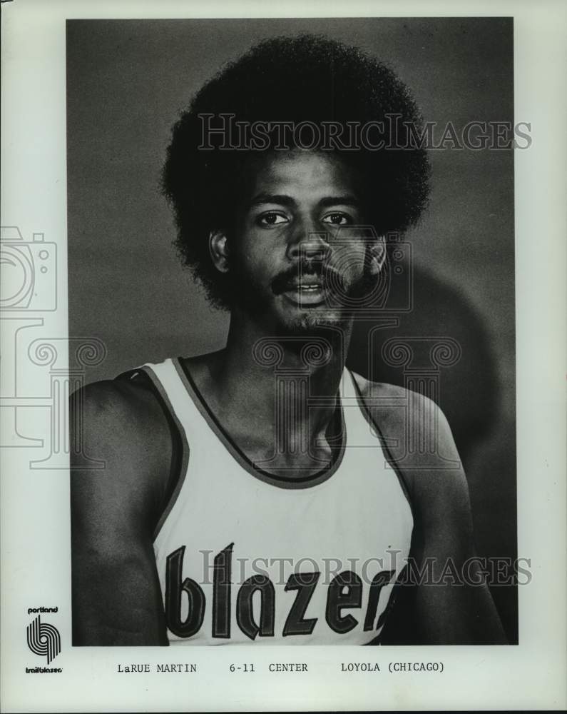 1974 Basketball player LaRue Martin of the Portland Trail Blazers - Historic Images