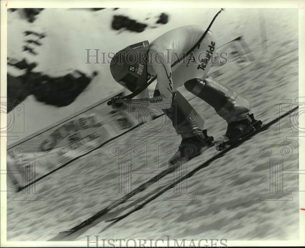 1984 Martin Kuntz, speed skier - Historic Images