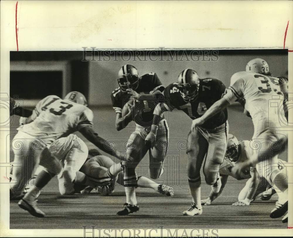 1974 Rice University&#39;s Gary Ferguson in action - Historic Images
