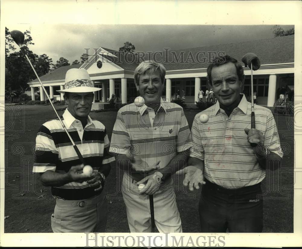 1987 Golfers Doug Sanders, Chi Chi Rodriguez &amp; Bruce Crampton - Historic Images
