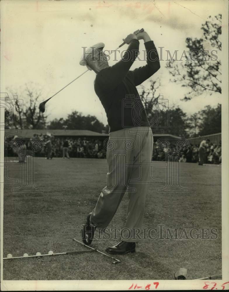 1981 Press Photo Golfer Henry Ransom - hcs15950 - Historic Images