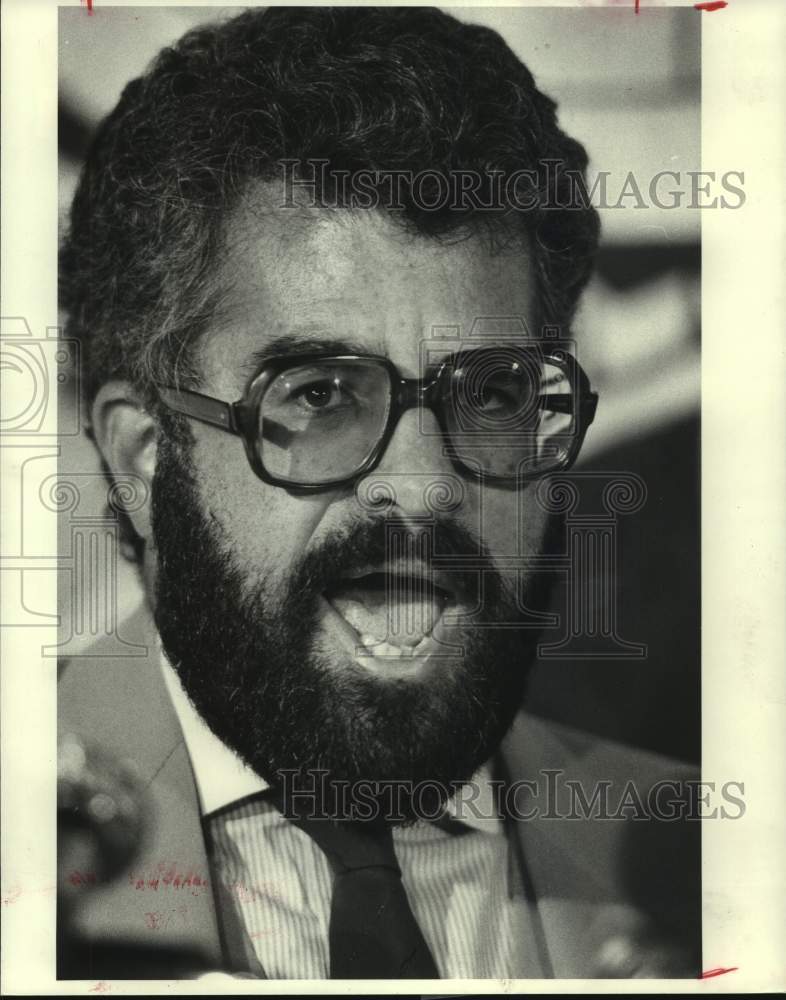 1986 Sports agent Tom Reich. - Historic Images