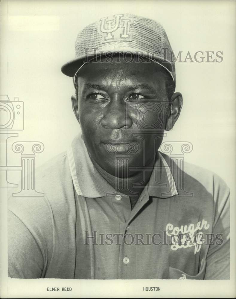 1972 Press Photo University of Houston offensive backfield Elmer Redd. - Historic Images