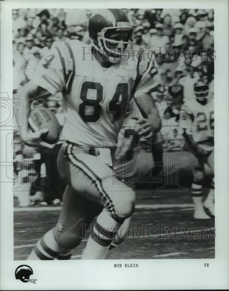 1978 Press Photo San Diego Chargers tight end Bob Klein. - hcs17341 - Historic Images