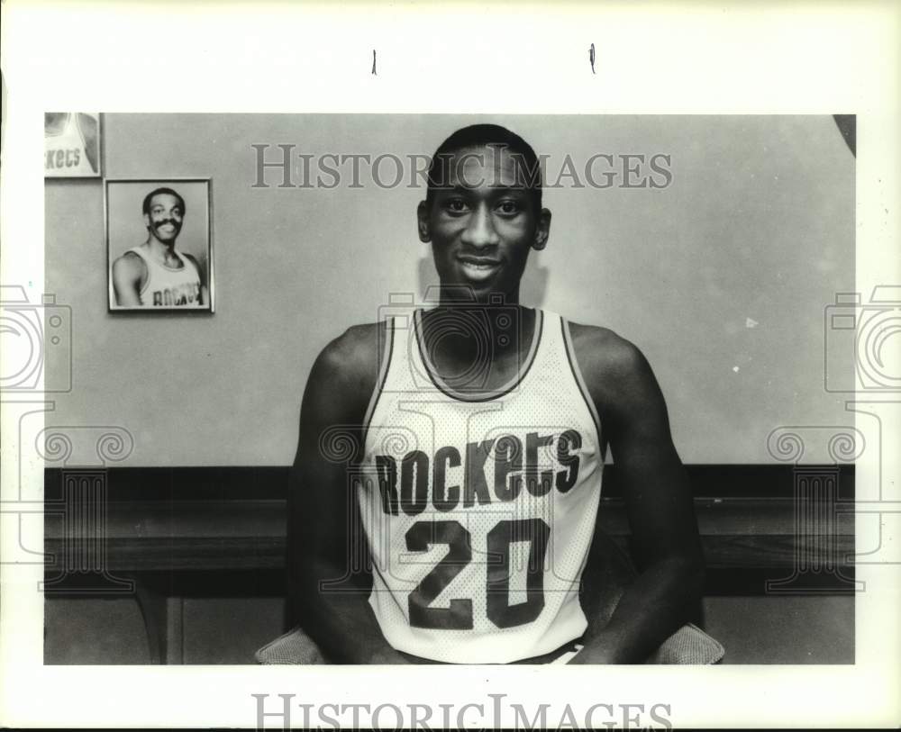 1989 Press Photo Ex-Houston Rockets&#39; basketball player Steve Harris. - hcs18345 - Historic Images