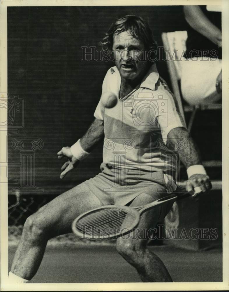 1976 Press Photo Australian tennis star Rod Laver - hcs19465 - Historic Images