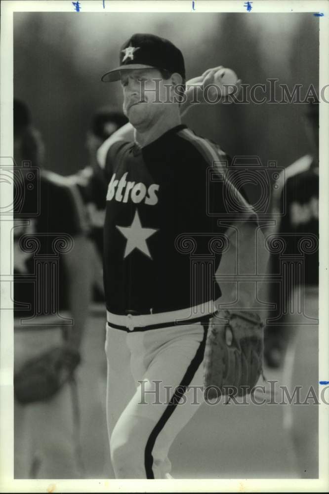 1989 Press Photo Houston Astros&#39; pitcher Brian Meyer. - hcs21090 - Historic Images