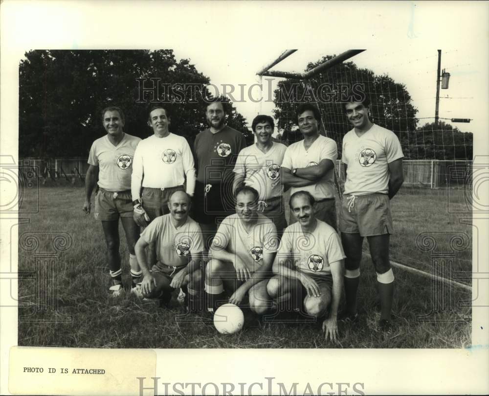 1989 Press Photo Team Houston - doctors - going to 10th World Medicine Games- Historic Images