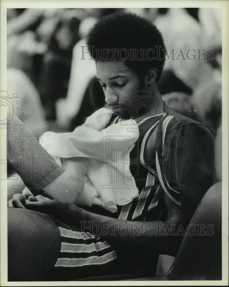 1983 Press Photo SMU college basketball player Ira Terrell - hcs21889- Historic Images