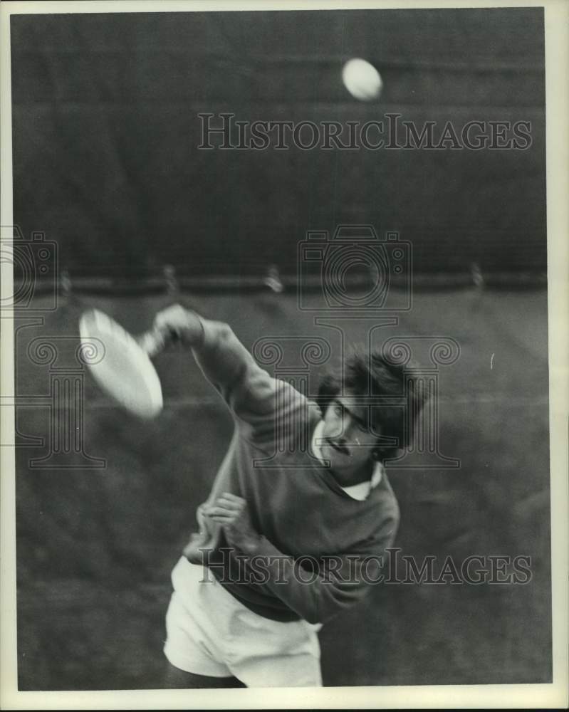 1973 Press Photo Rice University tennis player Emilio Montano - hcs23151- Historic Images