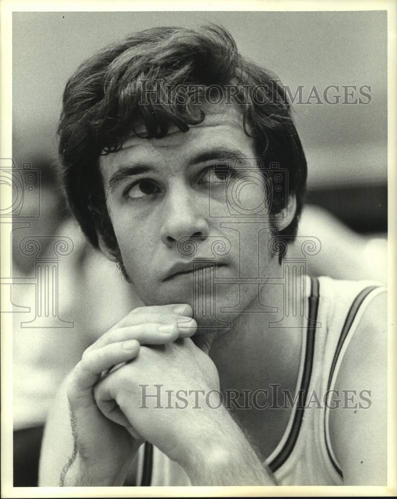 1983 Press Photo Southern Methodist basketball player Zack Thiel - hcs23391 - Historic Images