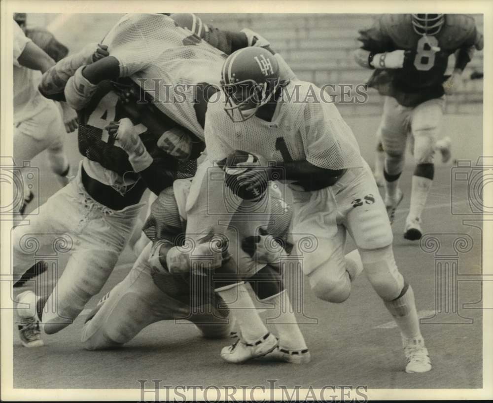 1978 Press Photo University of Houston Cougar quarterback Bubba McGallion- Historic Images