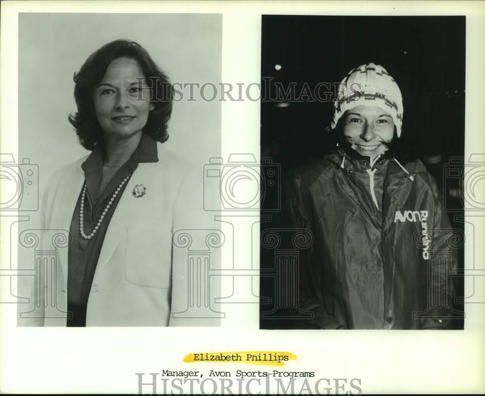 1983 Press Photo Avon Sports Programs manager Elizabeth Phillips - hcs24427- Historic Images