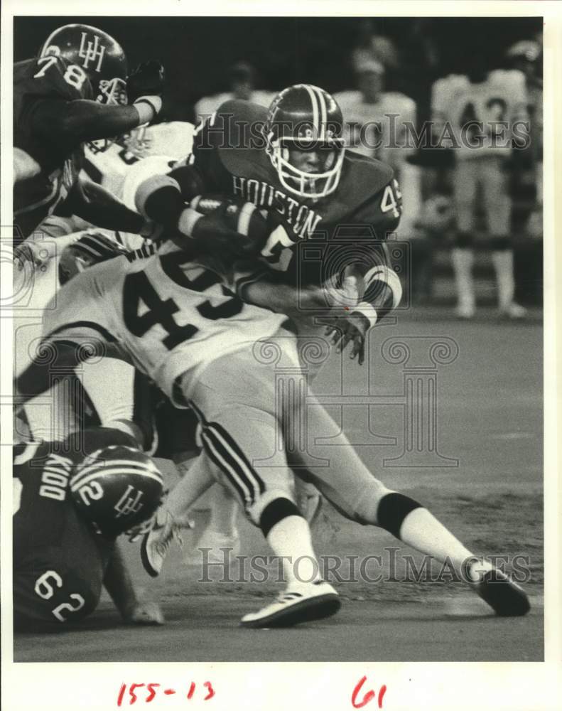 1982 Press Photo Houston and Arizona State play college football - hcs25035- Historic Images