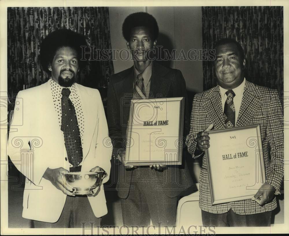 1989 Press Photo TSU coach Stan Wright at Hall of Fame award ceremony- Historic Images