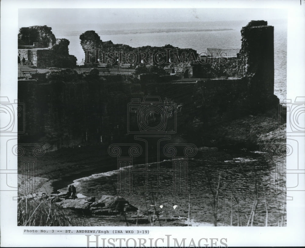 1984 Ruins of St. Andrews Castle - Historic Images
