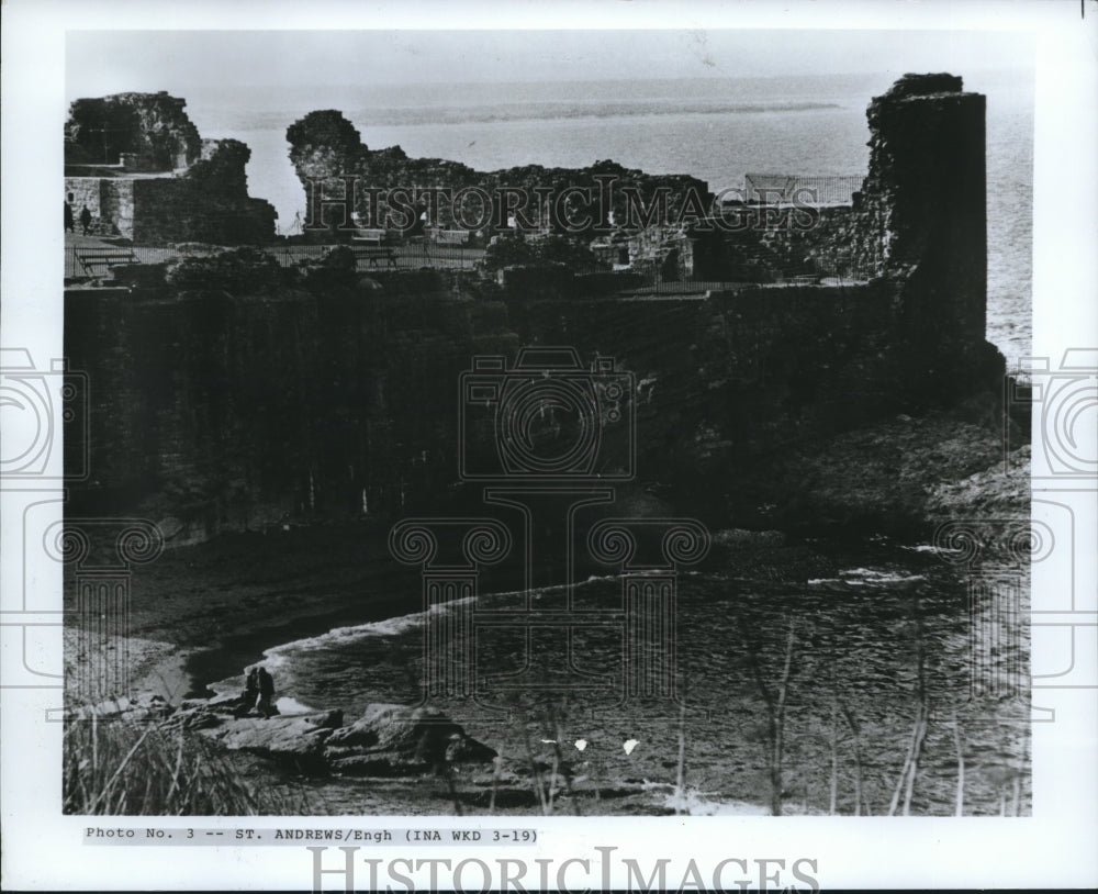 1984 Ruins of St. Andrews Castle - Historic Images