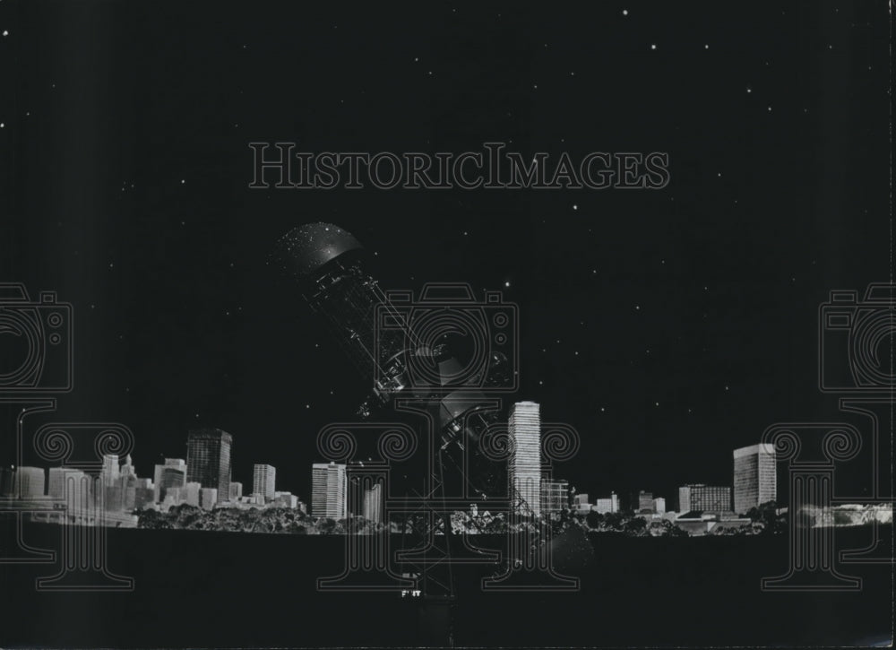 1967 Houston Museum of Natural Science, Burke Baker Planetarium - Historic Images