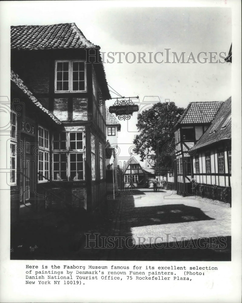 1978 Press Photo Faaborg Museum home of Denmark's renown Funen painters-Historic Images