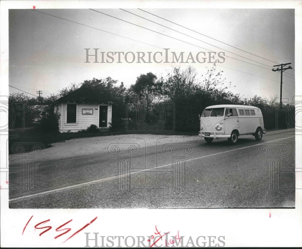 1988 Fairbanks Branch County Library, Fairbanks, Texas - Historic Images
