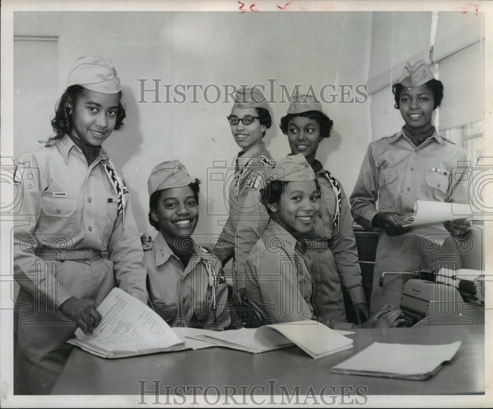 1960 Press Photo members of the Houston R.O.T.C. - hcx06158-Historic Images