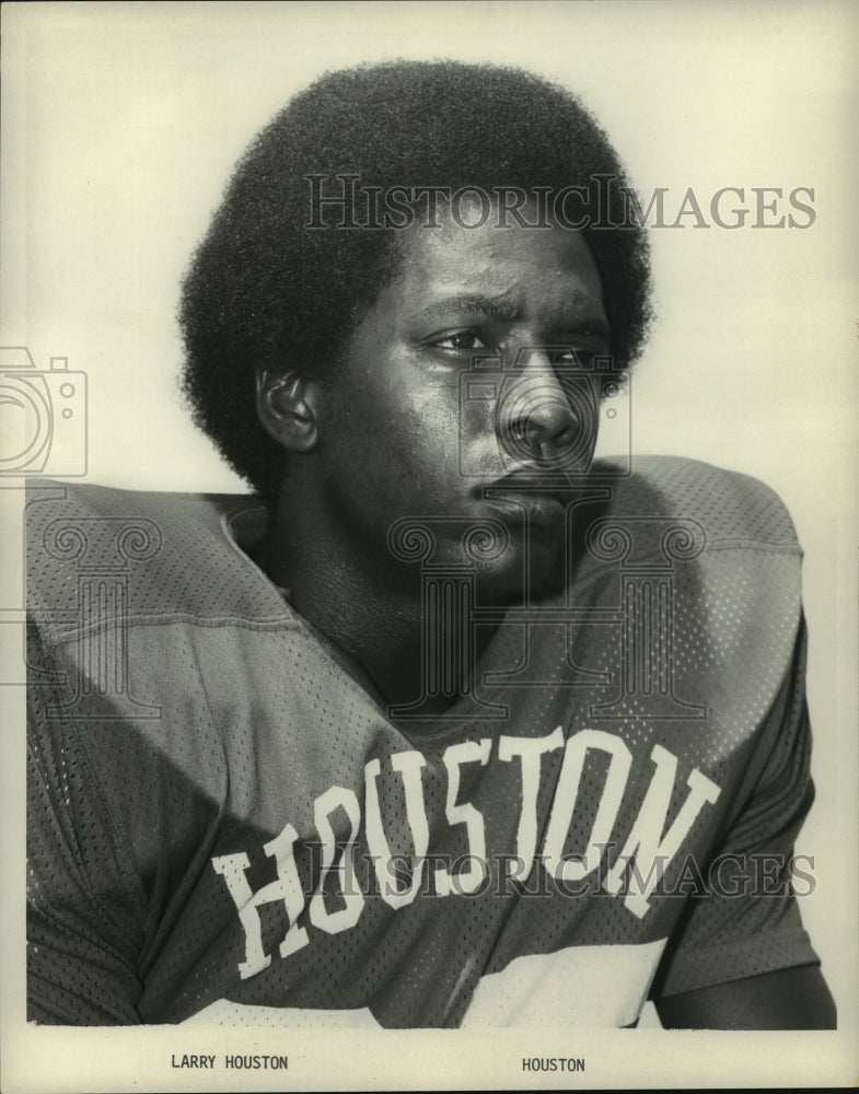 1972 University Football Player Larry Houston. - Historic Images