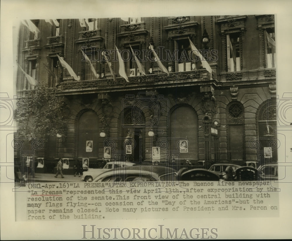 1951 The Buenos Aires Newspaper "La Prensa" Building - Historic Images