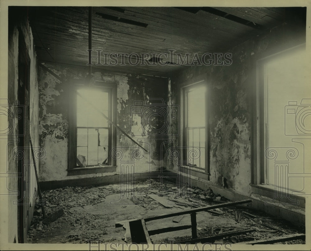 1922 Press Photo Interior of Koehler Building, Hall Hardware Co., Houston-Historic Images