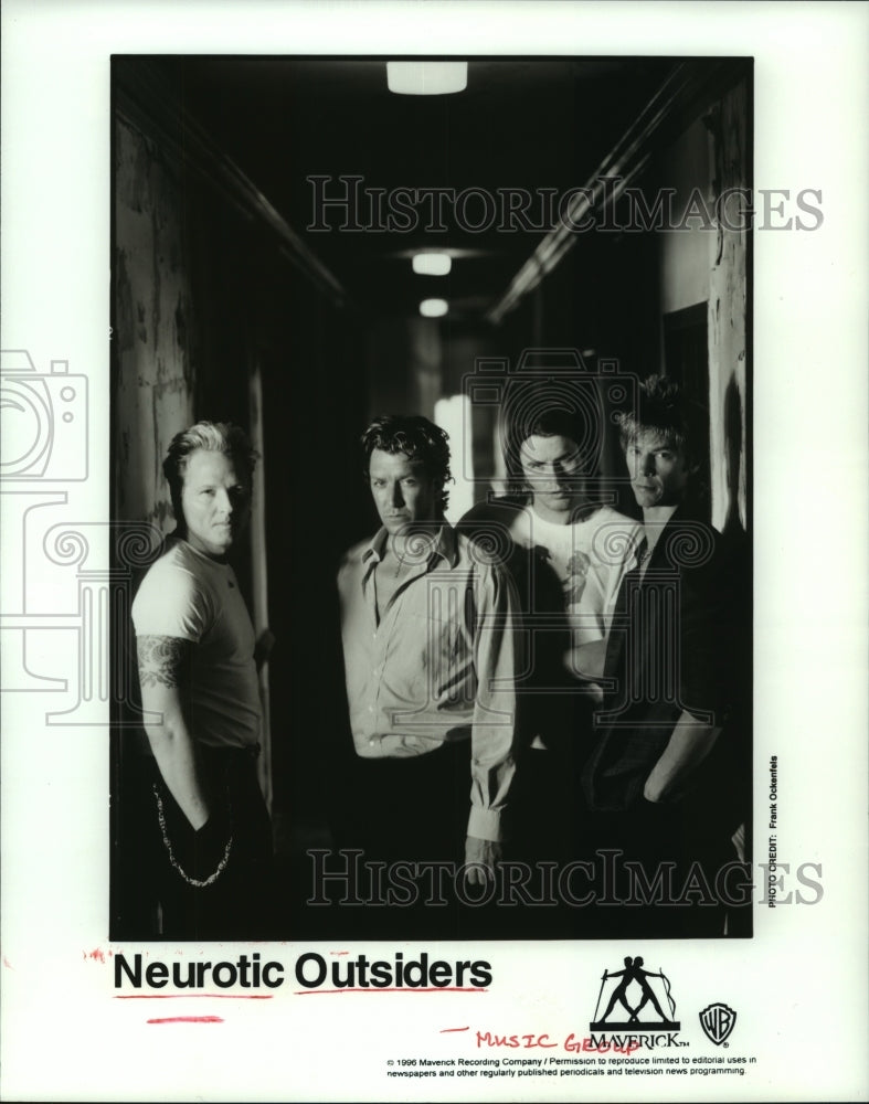 1996 Music group the Neurotic Outsiders - Historic Images