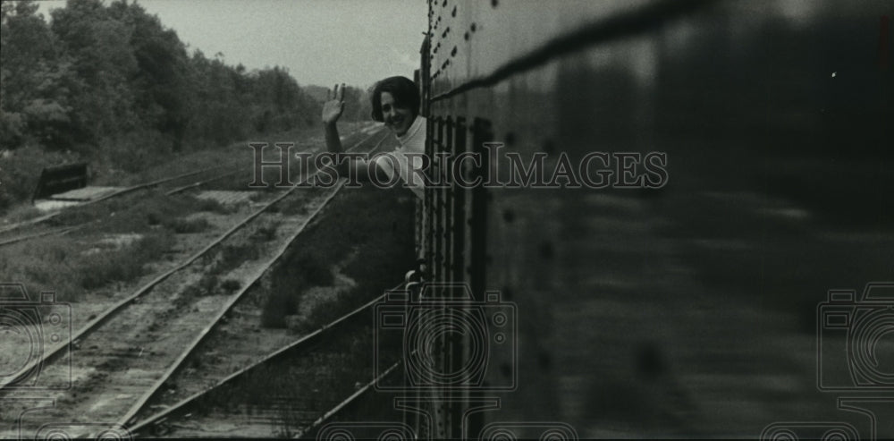 1969 Press Photo National Railway Historical Society, Gulf Coast Chapter-Historic Images