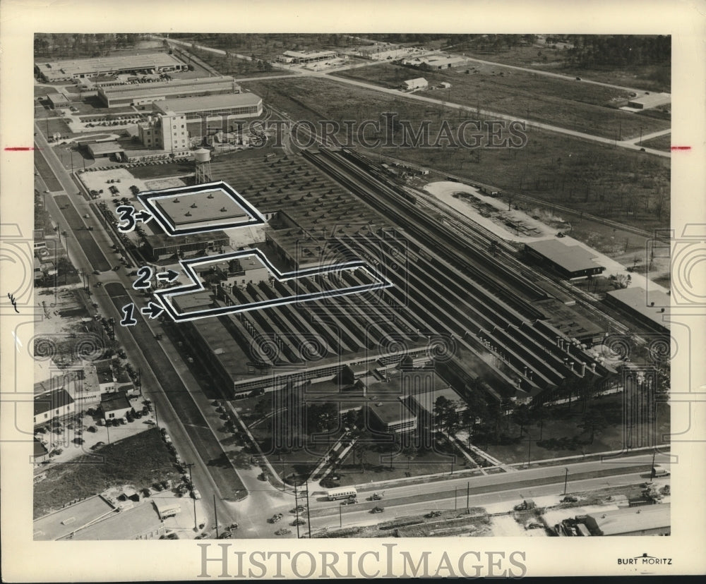 1950 American Can Company, Houston, Texas - Historic Images