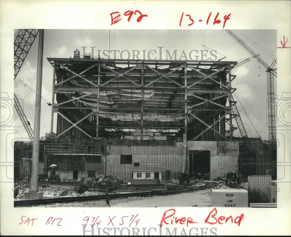 1981 River Bend Station Nuclear Power Plant Under Construction - Historic Images
