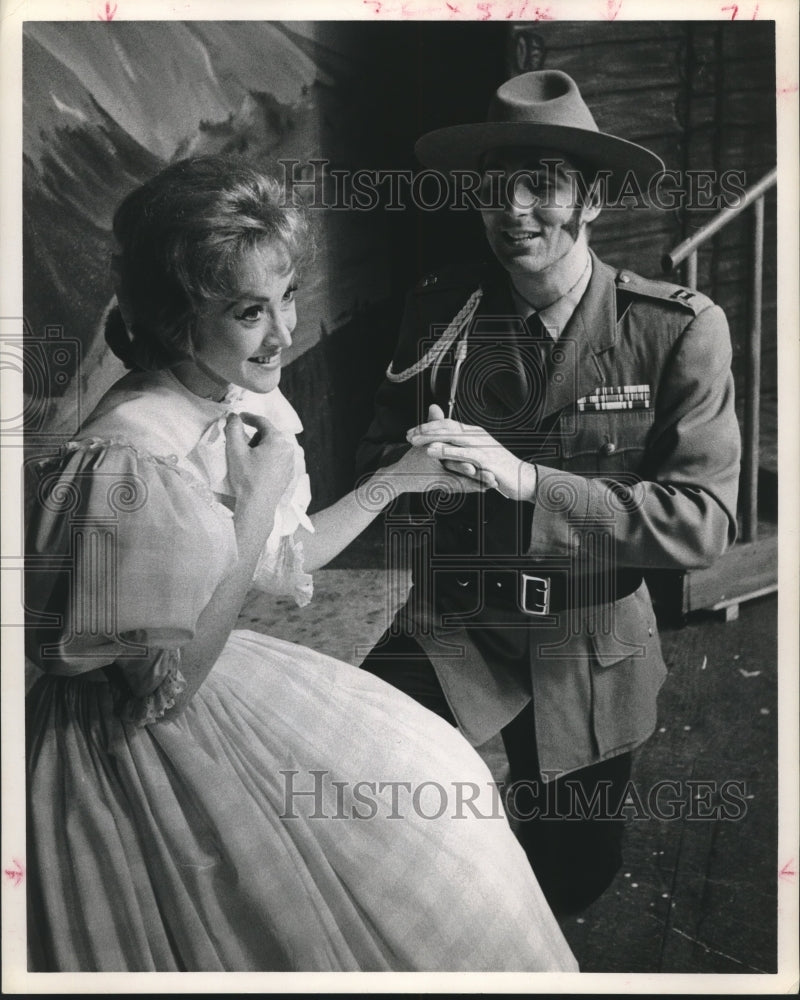 1963 Actors Rick Perform at Playhouse Theater in Houston - Historic Images