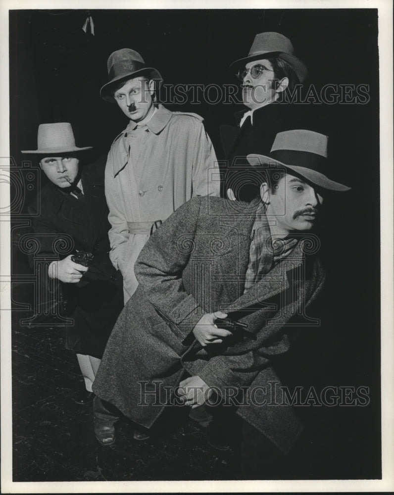 1972 Cast of "Vietnam/Discourse", Playwright's Showcase - Historic Images