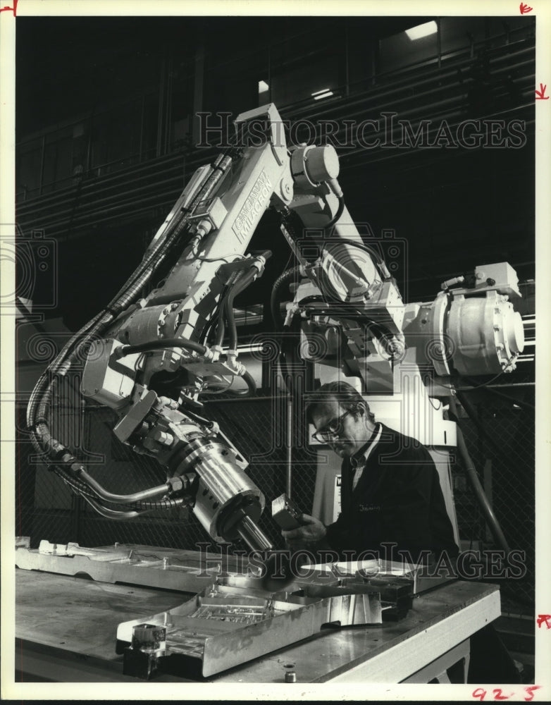 1964 Arm Robot at Northrup Corporation Aerospace Industry - Historic Images