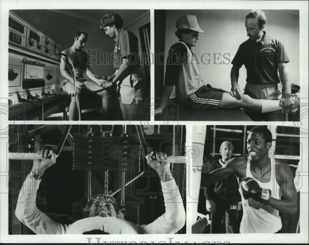 1984 Press Photo Lake Placid's Olympic Training Center Top Facilities/Treatments - Historic Images