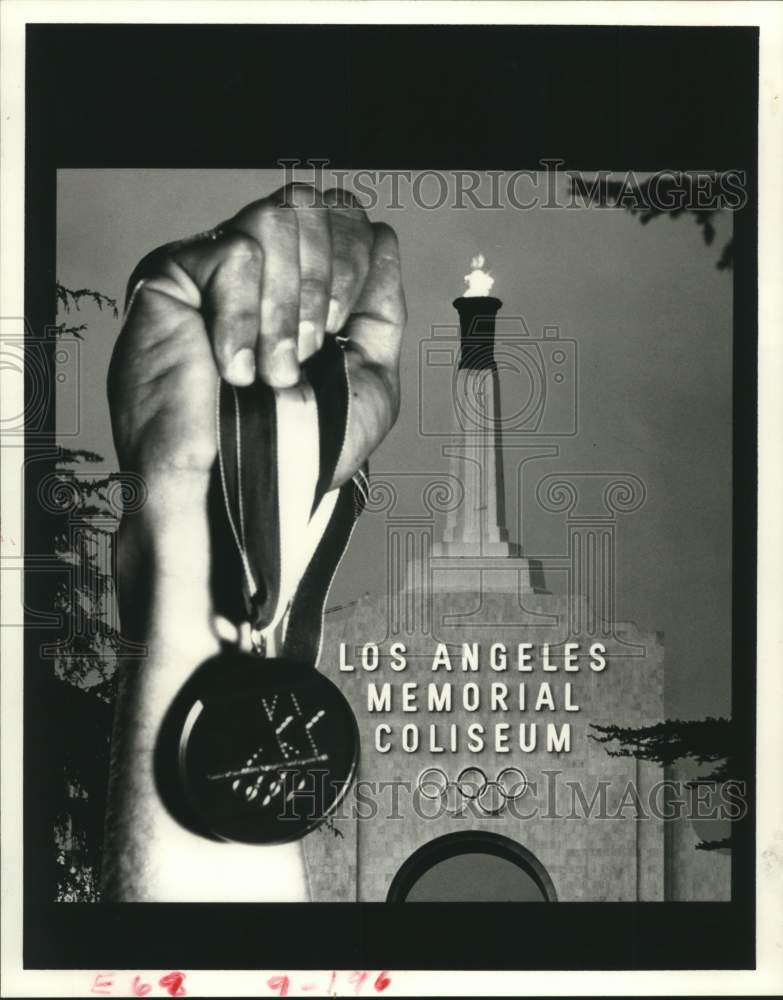 1984 Press Photo ABC to Televise Summer Olympics in Los Angeles, California- Historic Images
