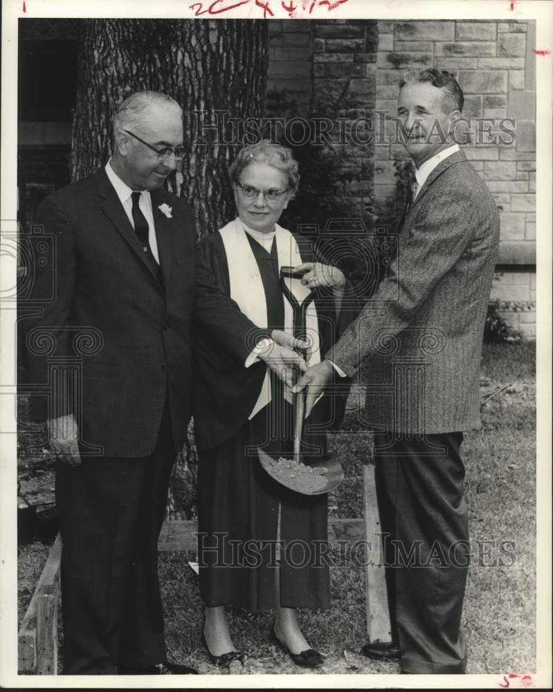 1959 Groundbreaking for St. Mark&#39;s Methodist Church, Houston, Texas-Historic Images