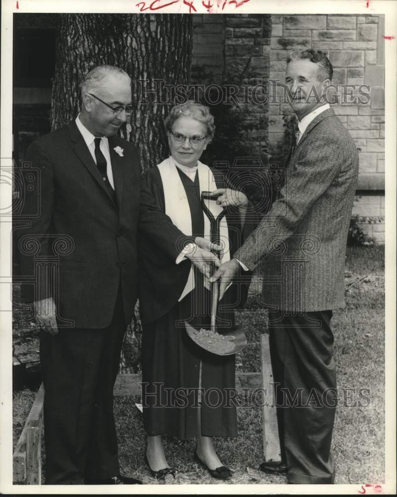 1959 Groundbreaking for St. Mark's Methodist Church, Houston, Texas-Historic Images