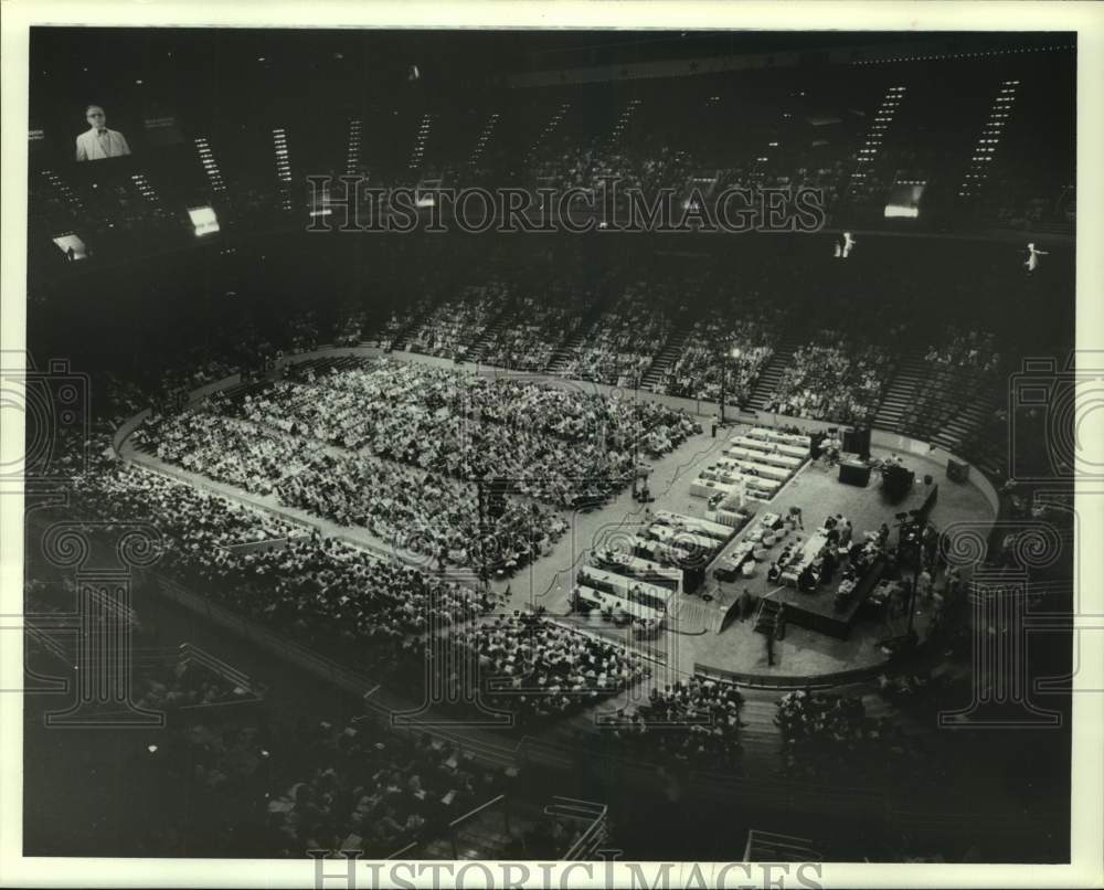 1979 Press Photo Crowd attends Southern Baptist Convention - Historic Images