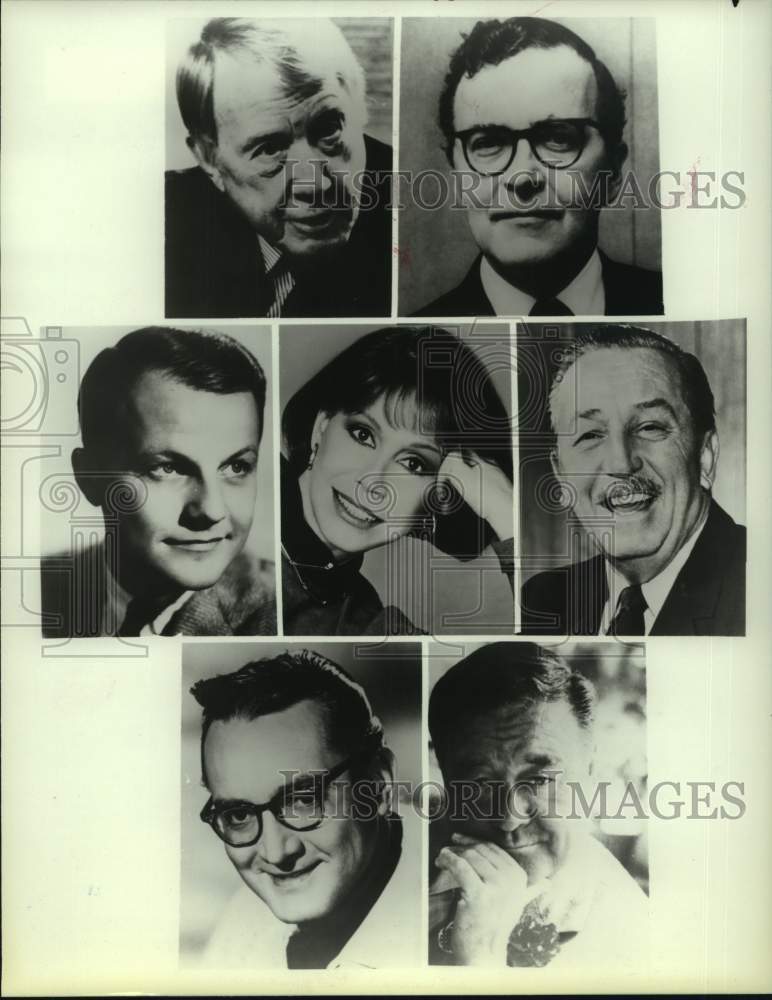 1986 Press Photo Television Academy Hall of Fame inductees for 1986 - Historic Images